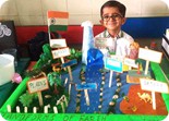 GEOLOGICAL WONDERS WITH LAND FORMS OF EARTH MODEL