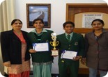 Rishi and Bhanu of XI FMM won 2nd Runners Up Trophy in LSSC Powerpoint Presentation Competition