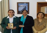 Kanika Chawla bagged first prize in LSSC English Declamation Competition