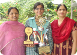Bhanu Sachdeva Winner of Inter School Declamation Competition