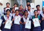 NCC CADETS BAGGED GOLD MEDALS IN  3  PB BATTALION NCC CAMP HELD AT MALOUT