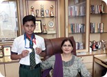 Prabansh bagged Gold & Silver Medals in the Mission Tandrust Punjab District Gymnastic Tournament 