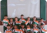 STUDENTS CONGRATULATES SCIENTISTS OF INDIAN SPACE AND RESEARCH ORGANISATION