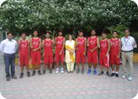 Winners of Punjab Schools U-19 Boys Zonal Basket Ball Tournament